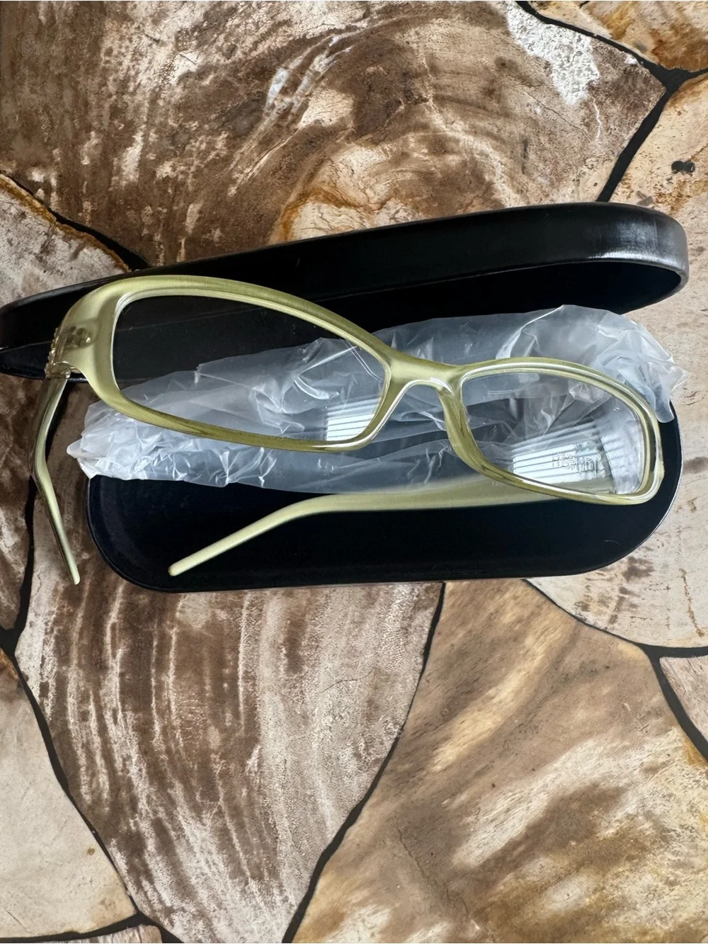 Fendi zucca (arm) Women's Fashion Eyeglass Frames in Light Green